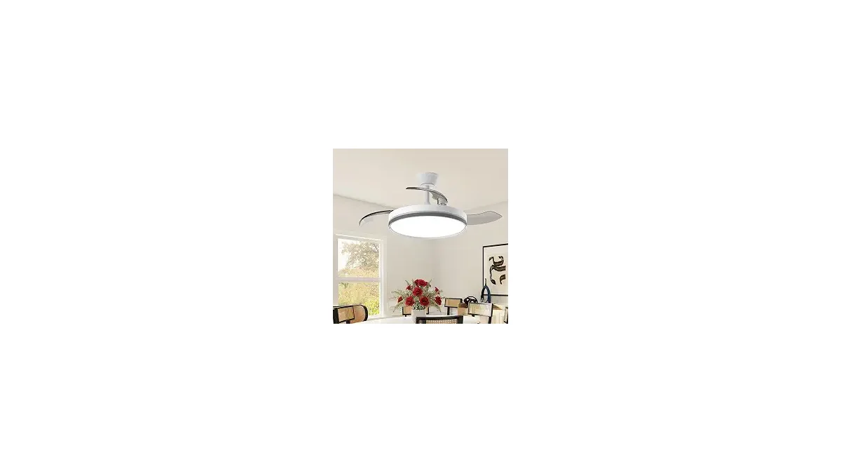 Melhores Ventiladores de Teto Retrátil com LED e Controle Remoto